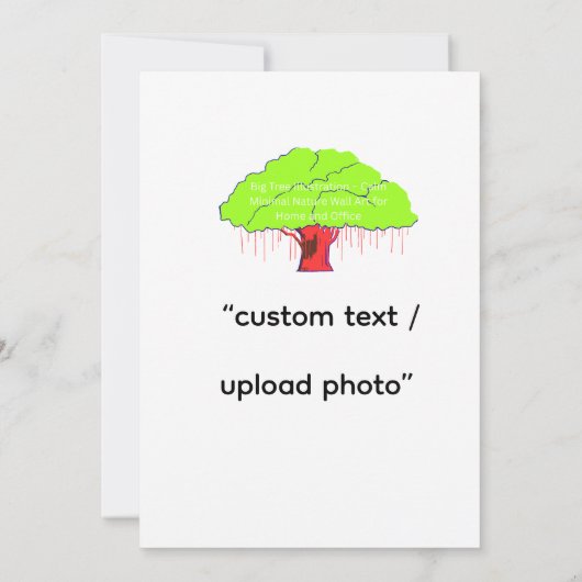 Invitation 招待状 (裏面)