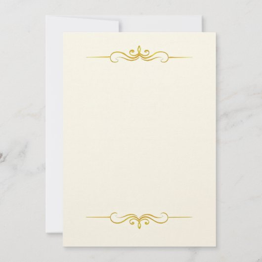 Invitation 招待状 (裏面)