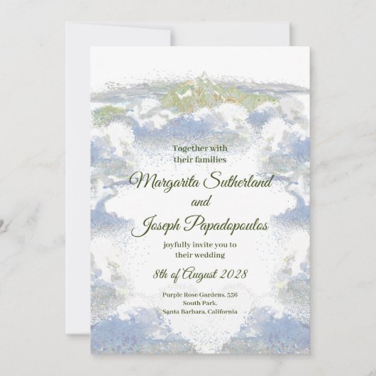 Invitation 招待状 (正面)