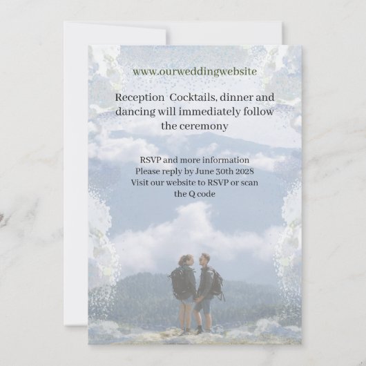 Invitation 招待状 (裏面)