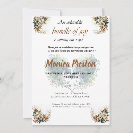 Invitation 招待状 (正面)