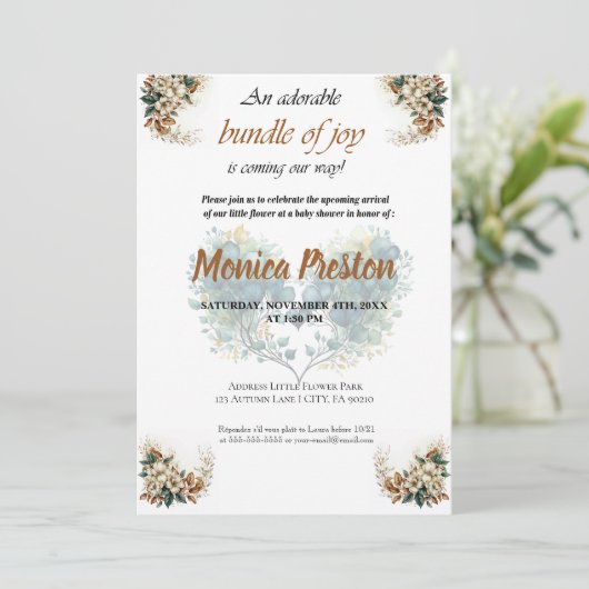 Invitation 招待状 (スタンド正面)