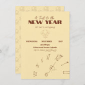 Invitation 招待状 (正面/裏面)