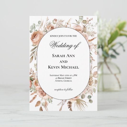 Invitation 招待状 (スタンド正面)