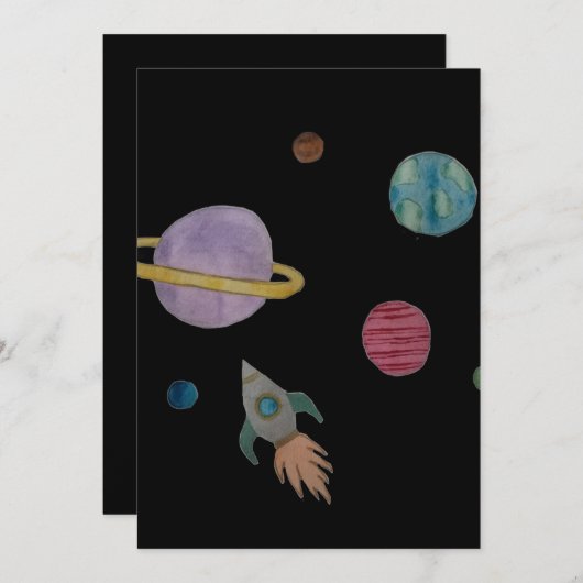 Invitation 招待状 (正面/裏面)