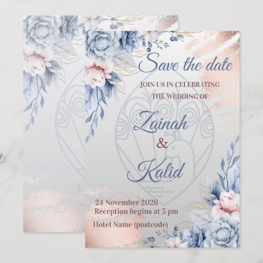 Invitation 招待状 (正面/裏面)