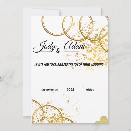 Invitation 招待状 (正面)