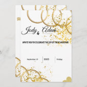 Invitation 招待状 (正面/裏面)