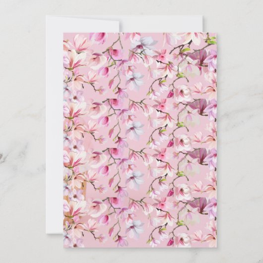 Invitation 招待状 (裏面)