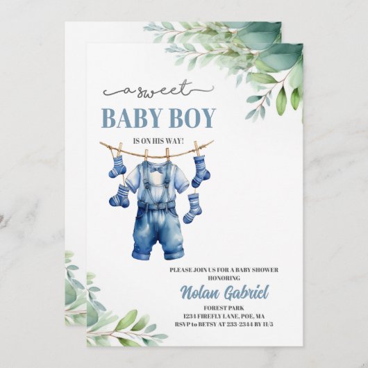 Invitation 招待状 (正面/裏面)