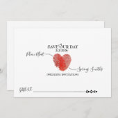 Invitation 招待状 (正面/裏面)