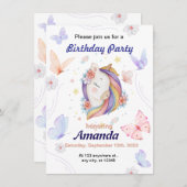 Invitation 招待状 (正面/裏面)