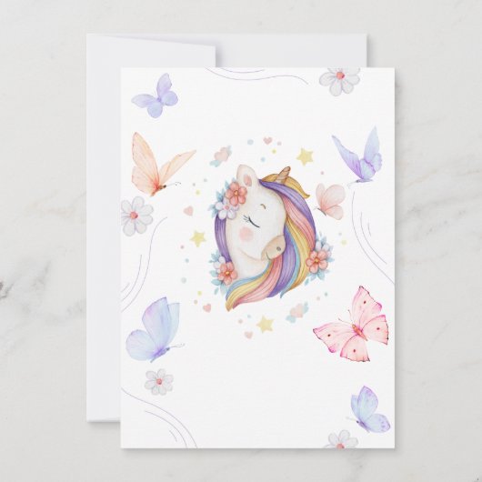 Invitation 招待状 (裏面)