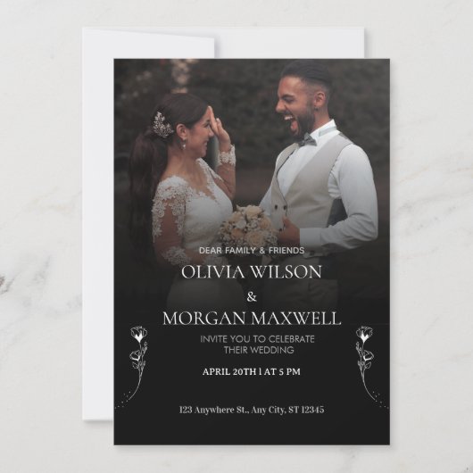 Invitation 招待状 (正面)