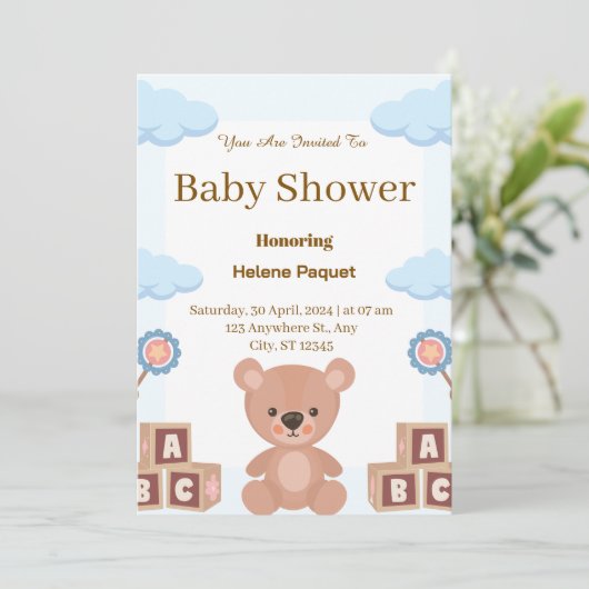 Invitation 招待状 (スタンド正面)