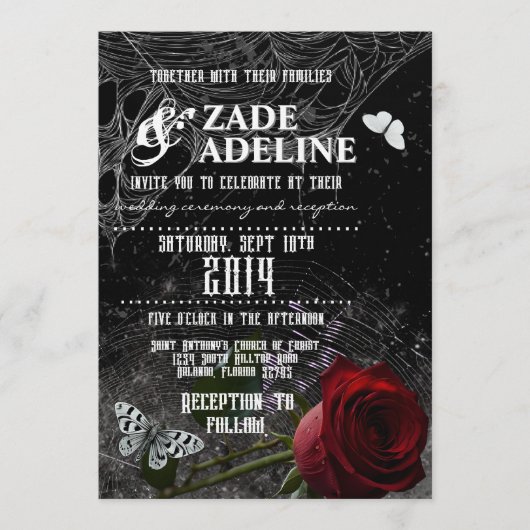 Invitation 招待状 (正面)