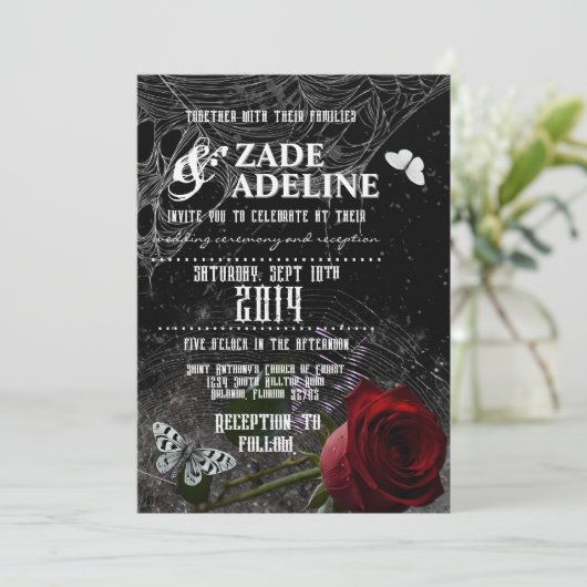 Invitation 招待状 (スタンド正面)