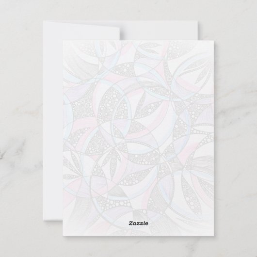 Invitation 招待状 (裏面)