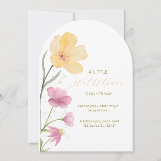 Invitation 招待状 (正面)