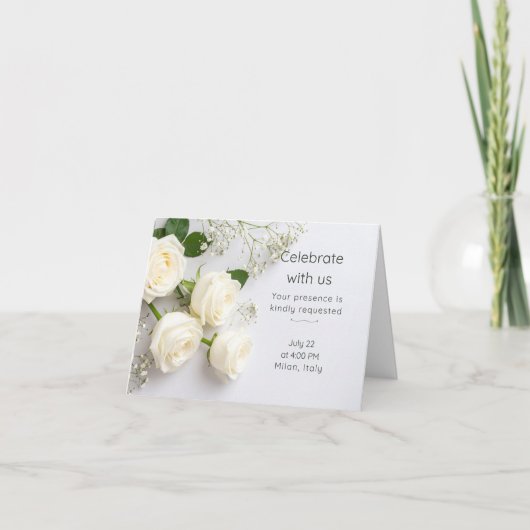 Invitation 招待状 (正面)