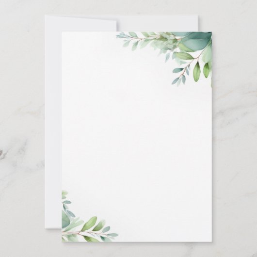 Invitation 招待状 (裏面)