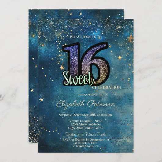 Invitation 招待状 (正面/裏面)