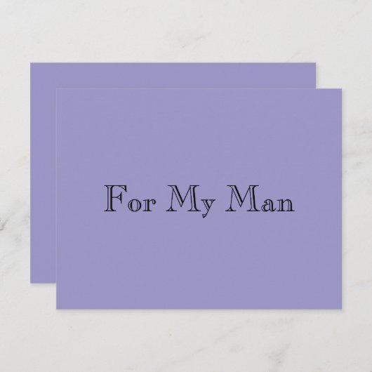 Invitation 招待状 (正面/裏面)