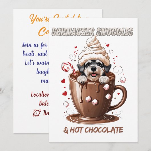 Invitation 招待状 (正面/裏面)