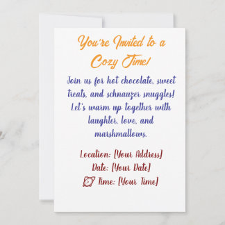 Invitation 招待状