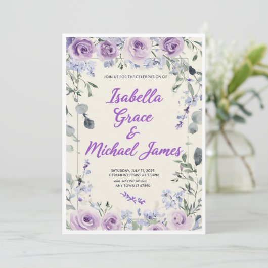 Invitation 招待状 (スタンド正面)