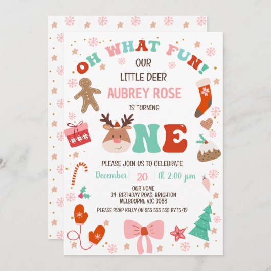 Invitation 招待状 (正面/裏面)