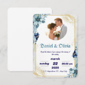 Invitation 招待状 (正面/裏面)