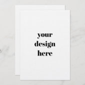 Invitation 招待状 (正面/裏面)