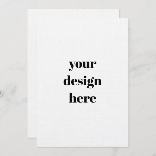 Invitation 招待状 (正面/裏面)