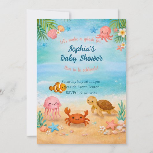 Invitation 招待状 (正面)