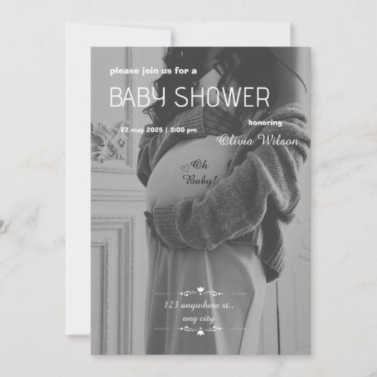 Invitation 招待状 (正面)