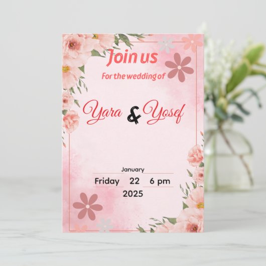 Invitation 招待状 (スタンド正面)