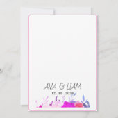 Invitation 招待状 (裏面)