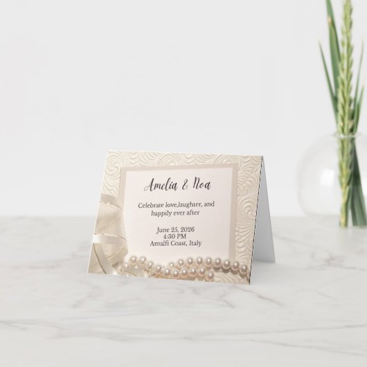 Invitation 招待状 (正面)