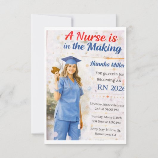 Invitation 招待状 (正面)