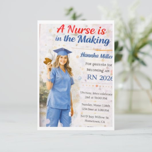 Invitation 招待状 (スタンド正面)