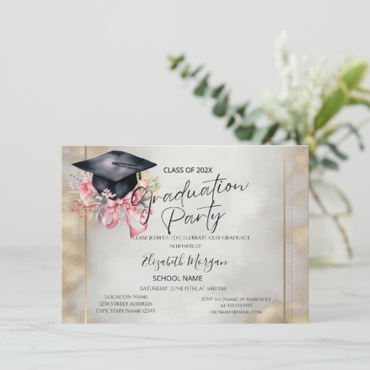 Invitation 招待状 (スタンド正面)