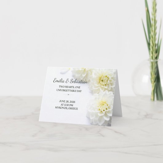 Invitation 招待状 (正面)