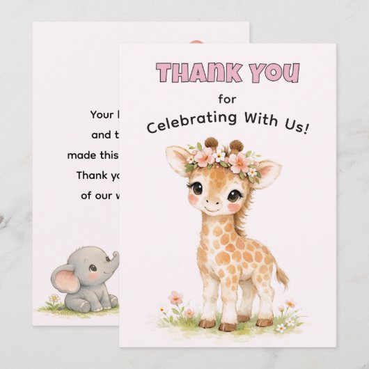 Invitation 招待状 (正面/裏面)