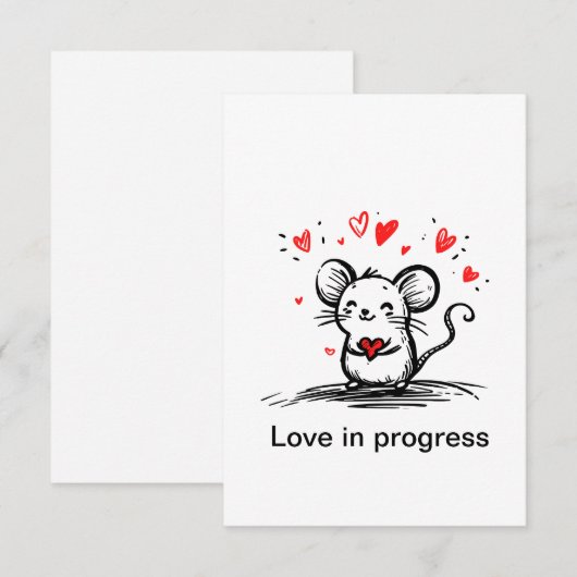 Invitation 招待状 (正面/裏面)