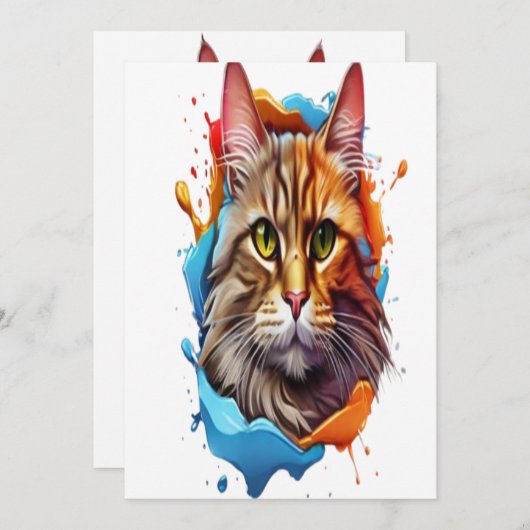 Invitation 招待状 (正面/裏面)