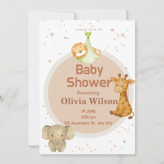 invitation 招待状 (正面)