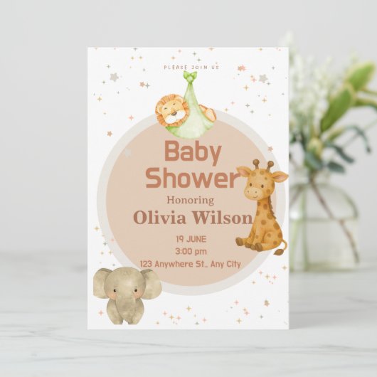 invitation 招待状 (スタンド正面)