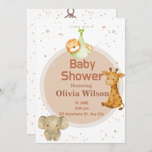 invitation 招待状 (正面/裏面)