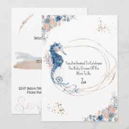 Invitation (12,7 x 17,8 cm) - Baby Shower 招待状